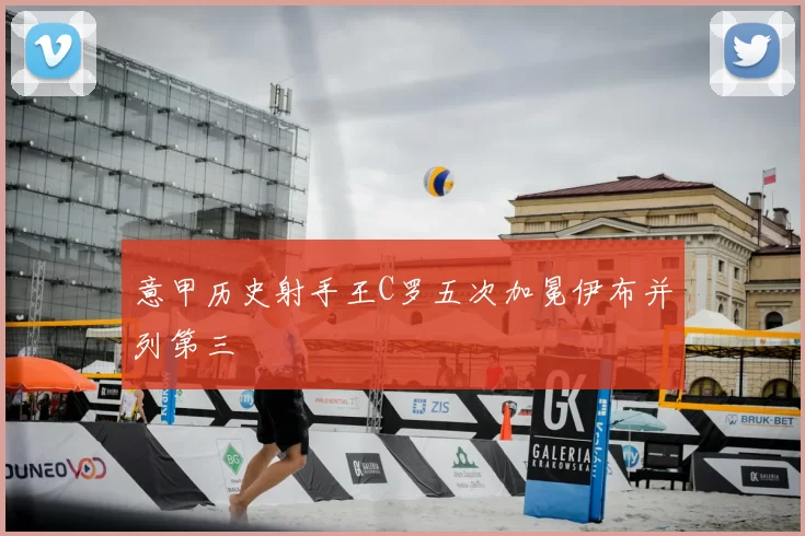 意甲历史射手王C罗五次加冕伊布并列第三